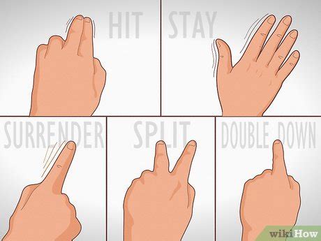 blackjack hand signals|Blackjack Hand Signals & Etiquette .